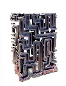 Labyrinthine Monolinth III (copper)