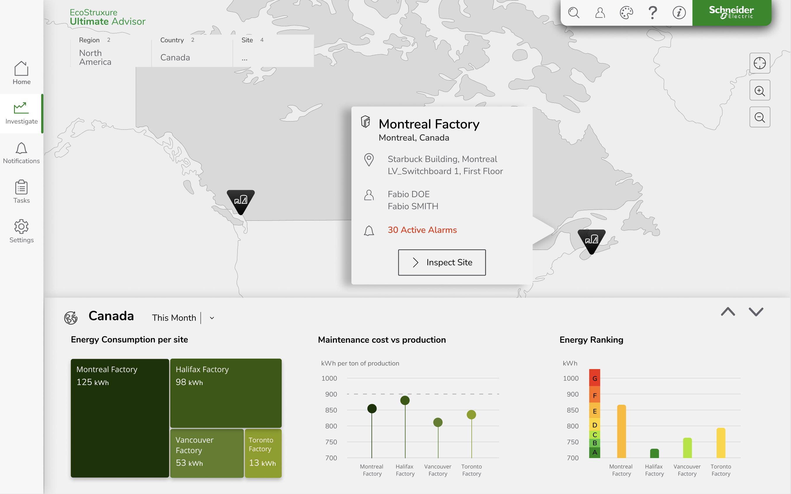 Energy One 2.0: EcoStruxure Ultimate Advisor