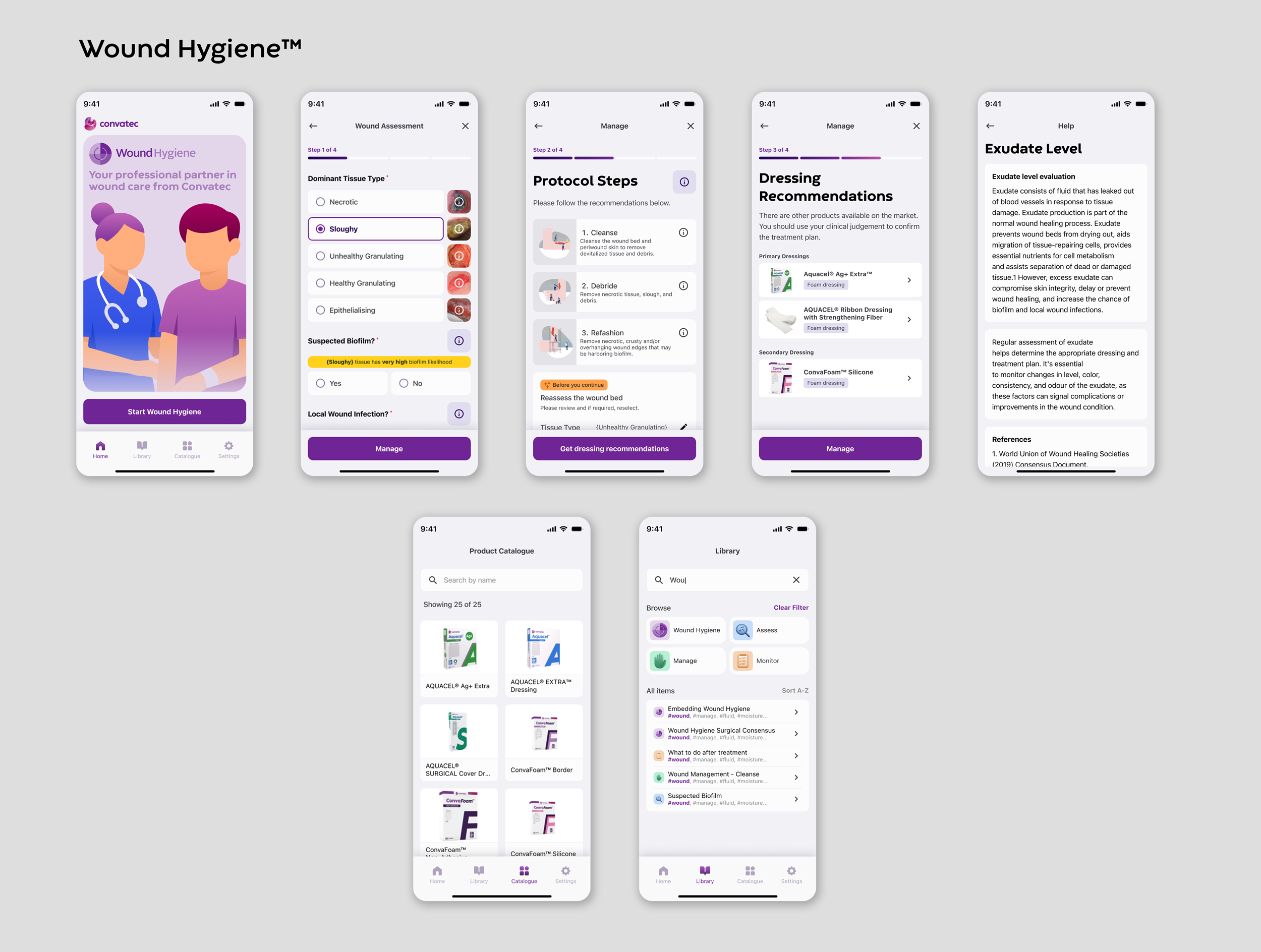 Convatec Wound Hygiene app