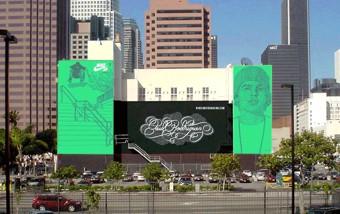 Nike SB mural