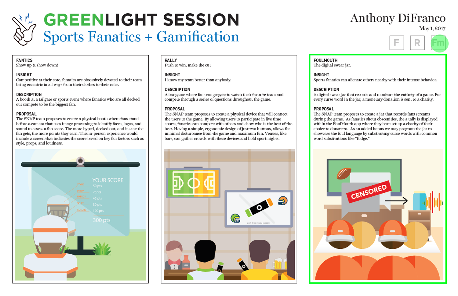 FoulMouth greenlight session