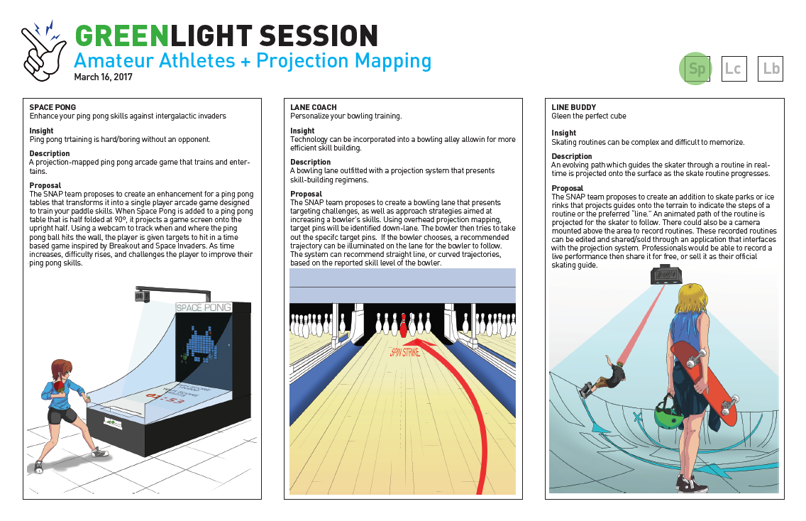Space Pong greenlight session